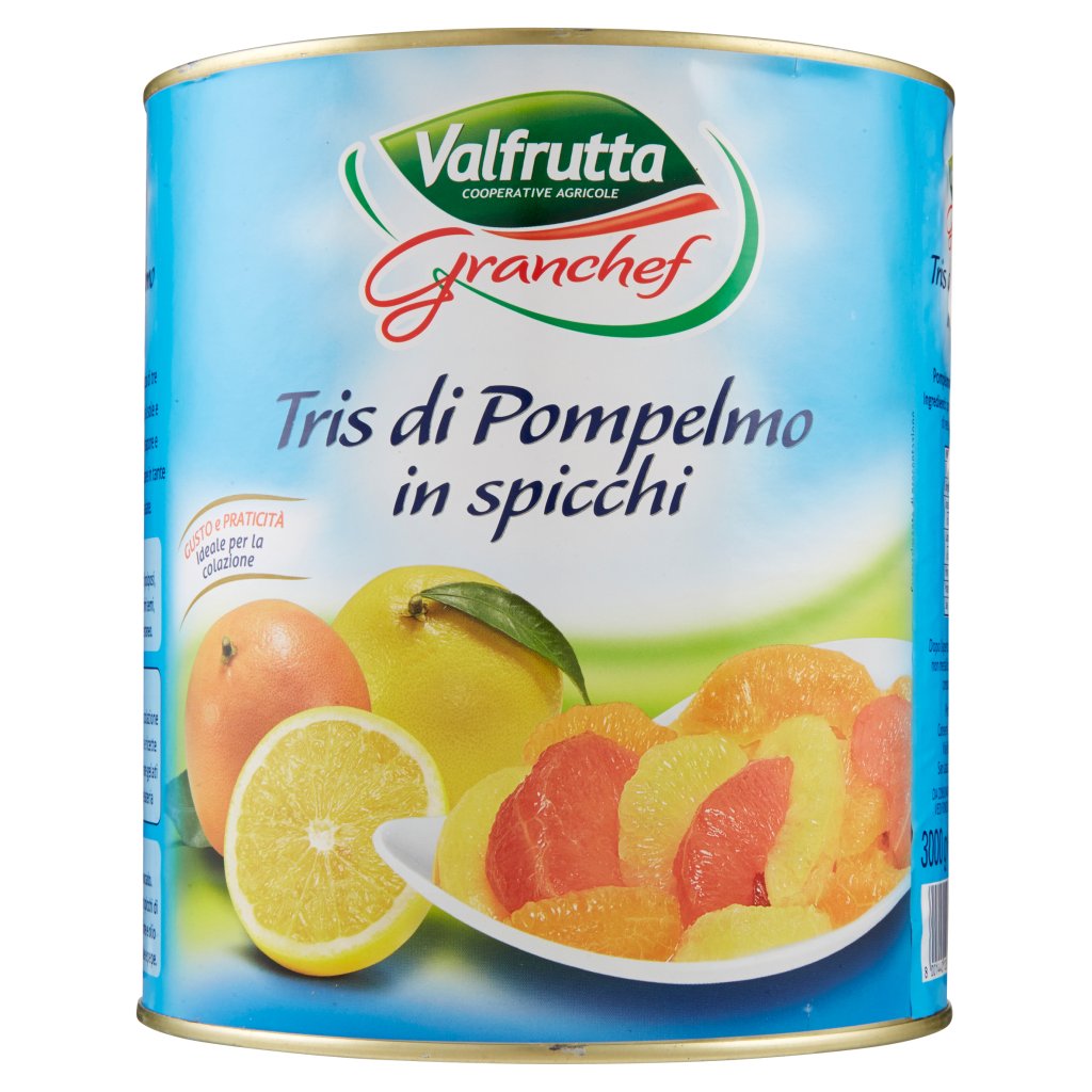 Valfrutta Granchef Tris di Pompelmo in Spicchi