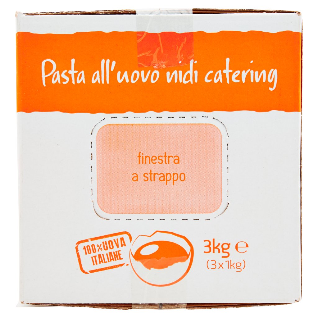 le Mantovanelle Pasta all'Uovo Nidi Catering Taglierini 3 3 x 1 Kg