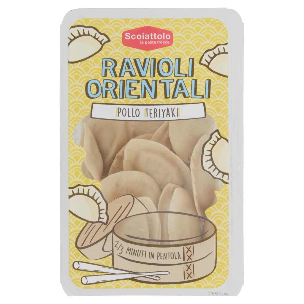 Scoiattolo Ravioli Orientali Pollo Teriyaki