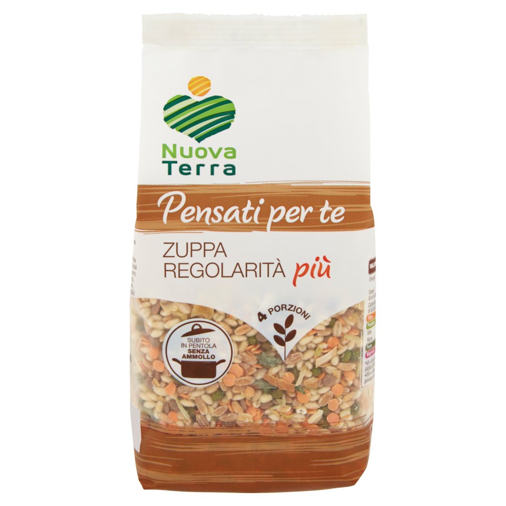 Nuova Terra Nuova Pensati per Te Terra Zuppa Regolarità Più