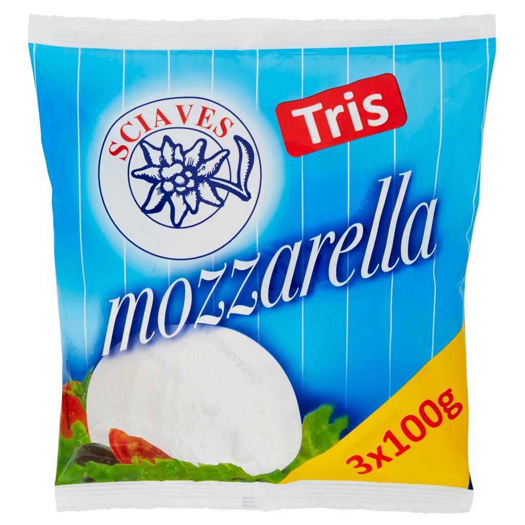 Sciaves Tris Mozzarella 3 x 100 g