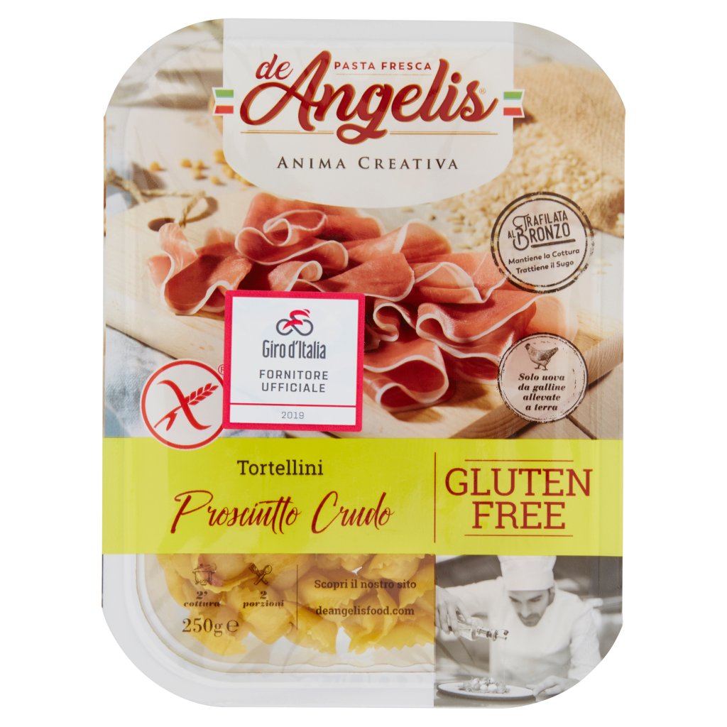 De Angelis Gluten Free Tortellini Prosciutto Crudo Everli