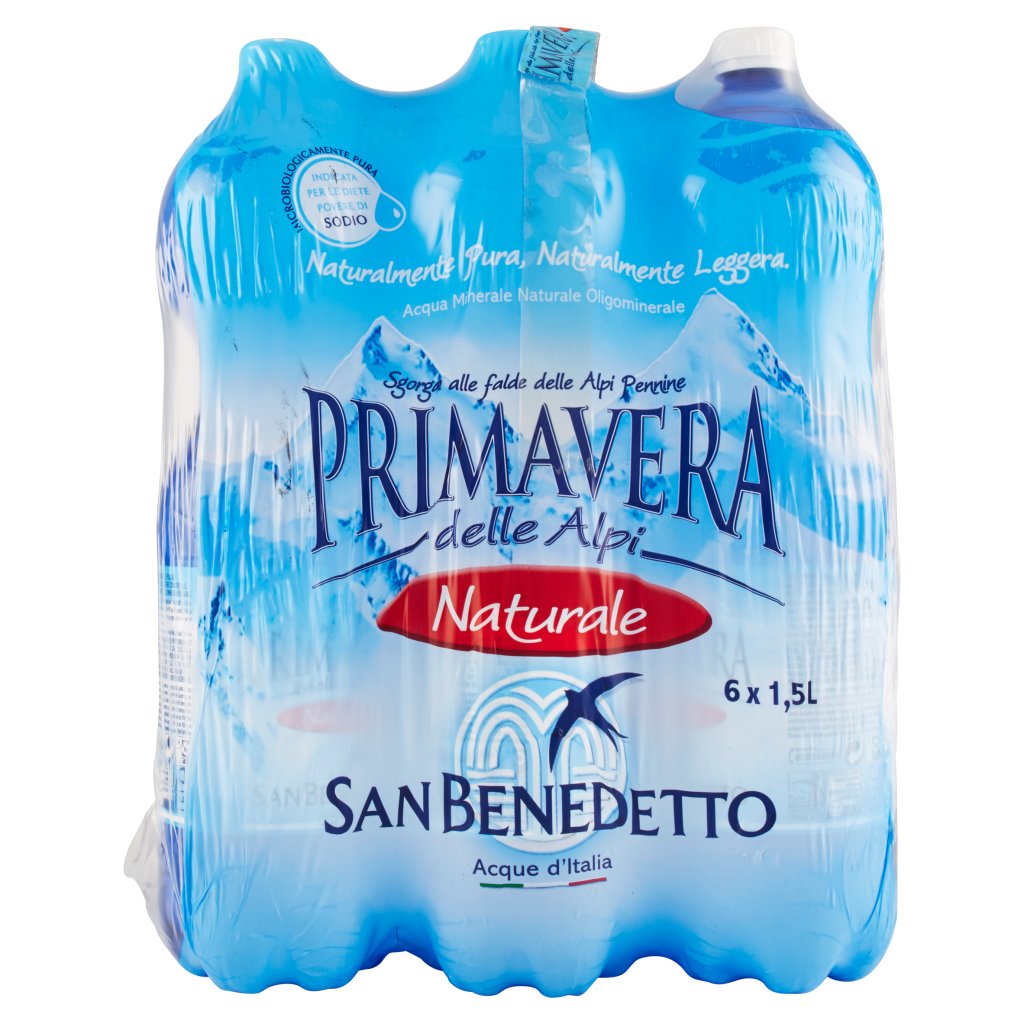 San Benedetto Primavera delle Alpi Naturale 6x1,5l