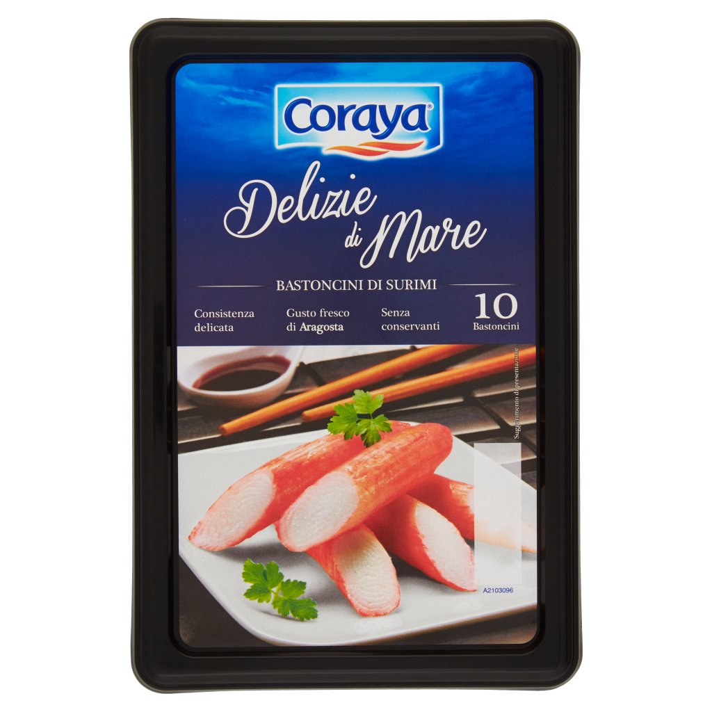 Coraya Delizie di Mare 10 Bastoncini di Surimi