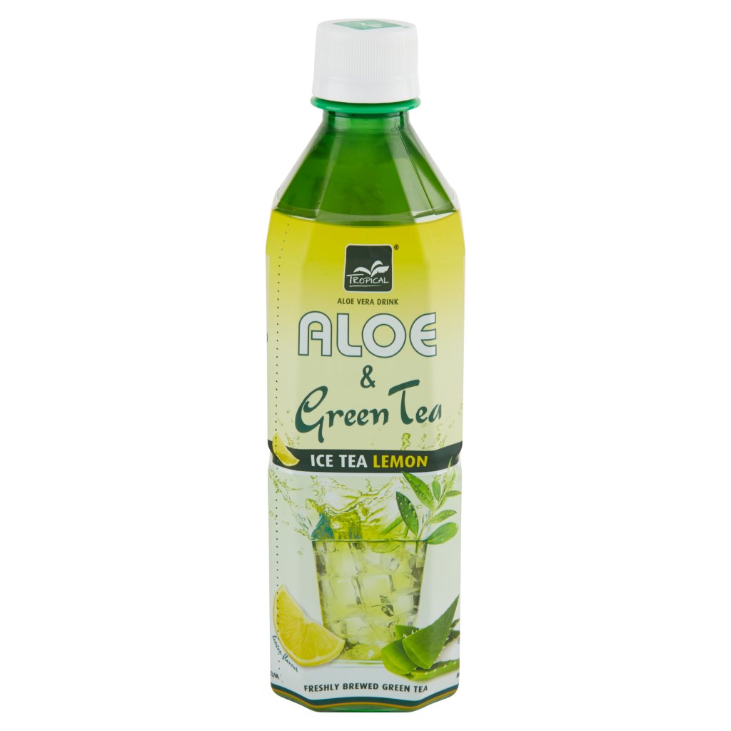 Tropical Tropical Aloe Vera Drink Aloe & Green Tea Ice Tea Lemon