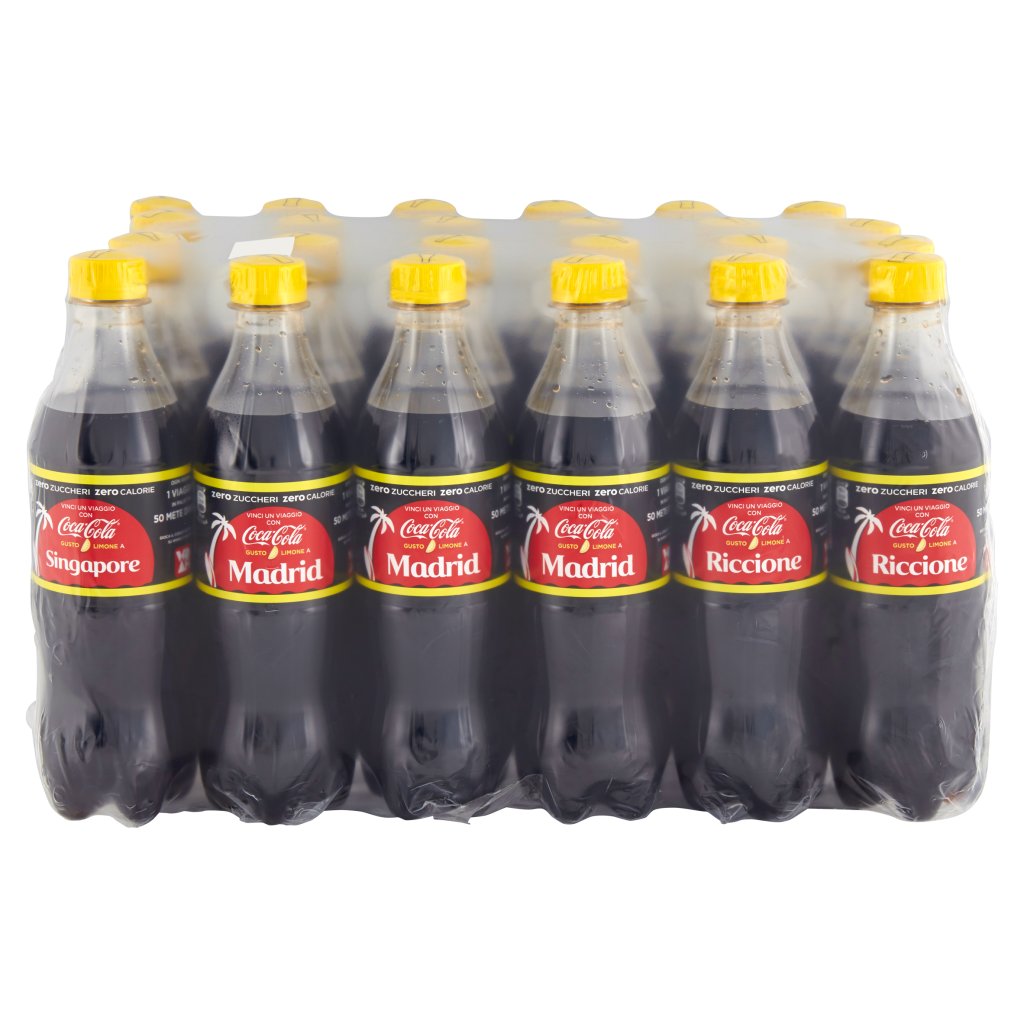 Coca Cola Zero Lemon Bottiglia di Plastica