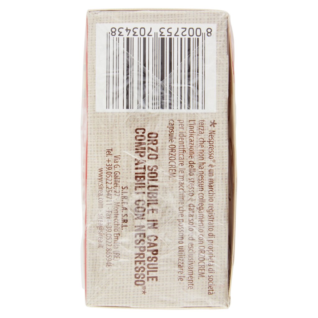Orzocrem Espresso 10 Capsule