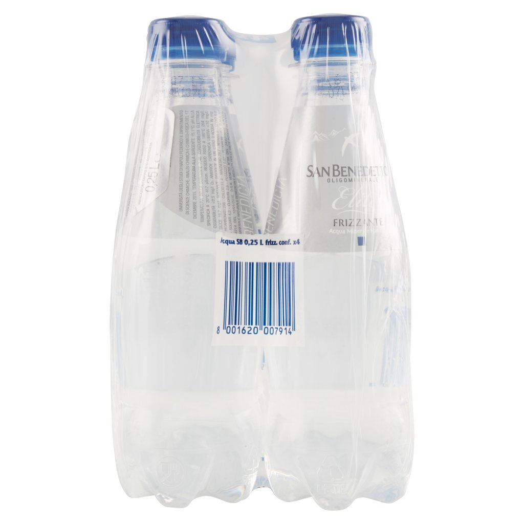 San Benedetto Acqua Minerale Elite Frizzante 4x 0,25l