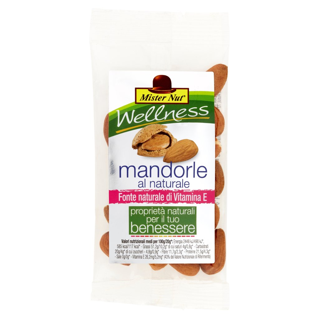 Mister Nut Wellness Mandorle al Naturale