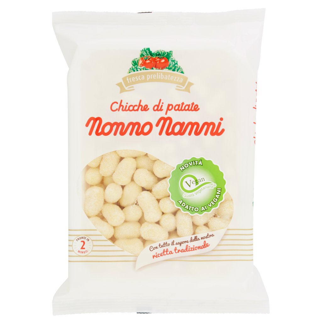 Nonno Nanni Chicche di Patate Ricetta Vegana