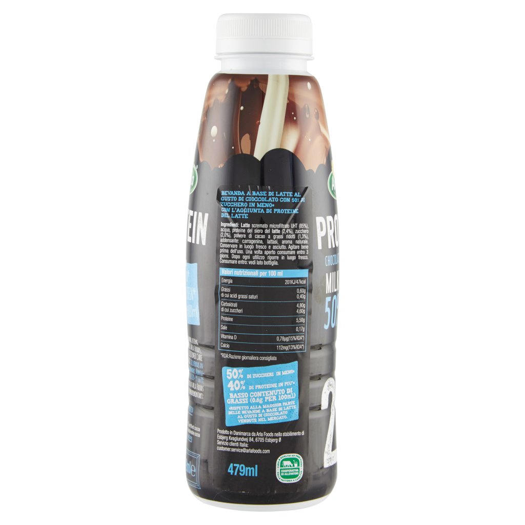 Arla Protein Chocolate Flavoured Milk Drink 50 Less Sugar