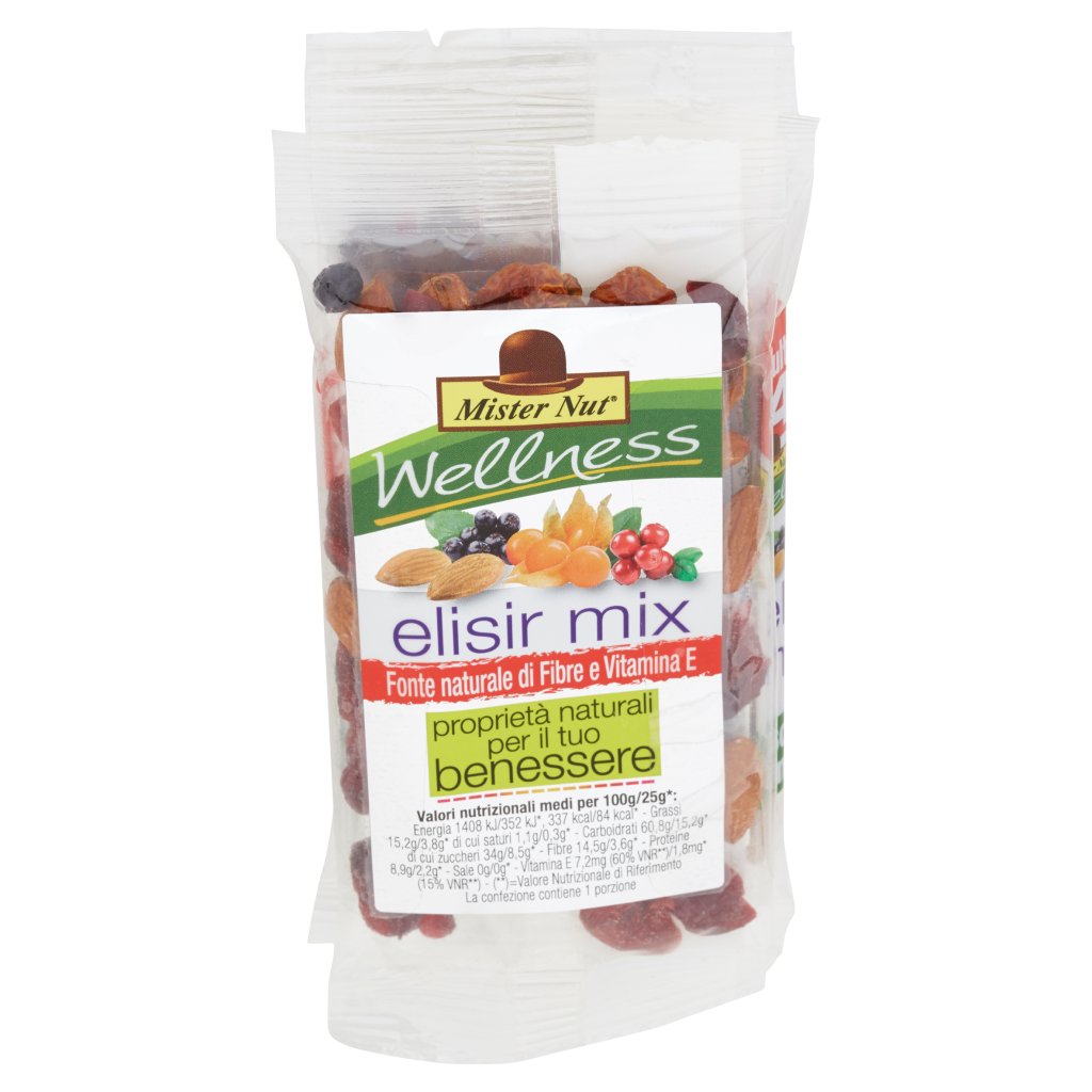 Mister Nut Wellness Elisir Mix Multipack 4 x 25 g