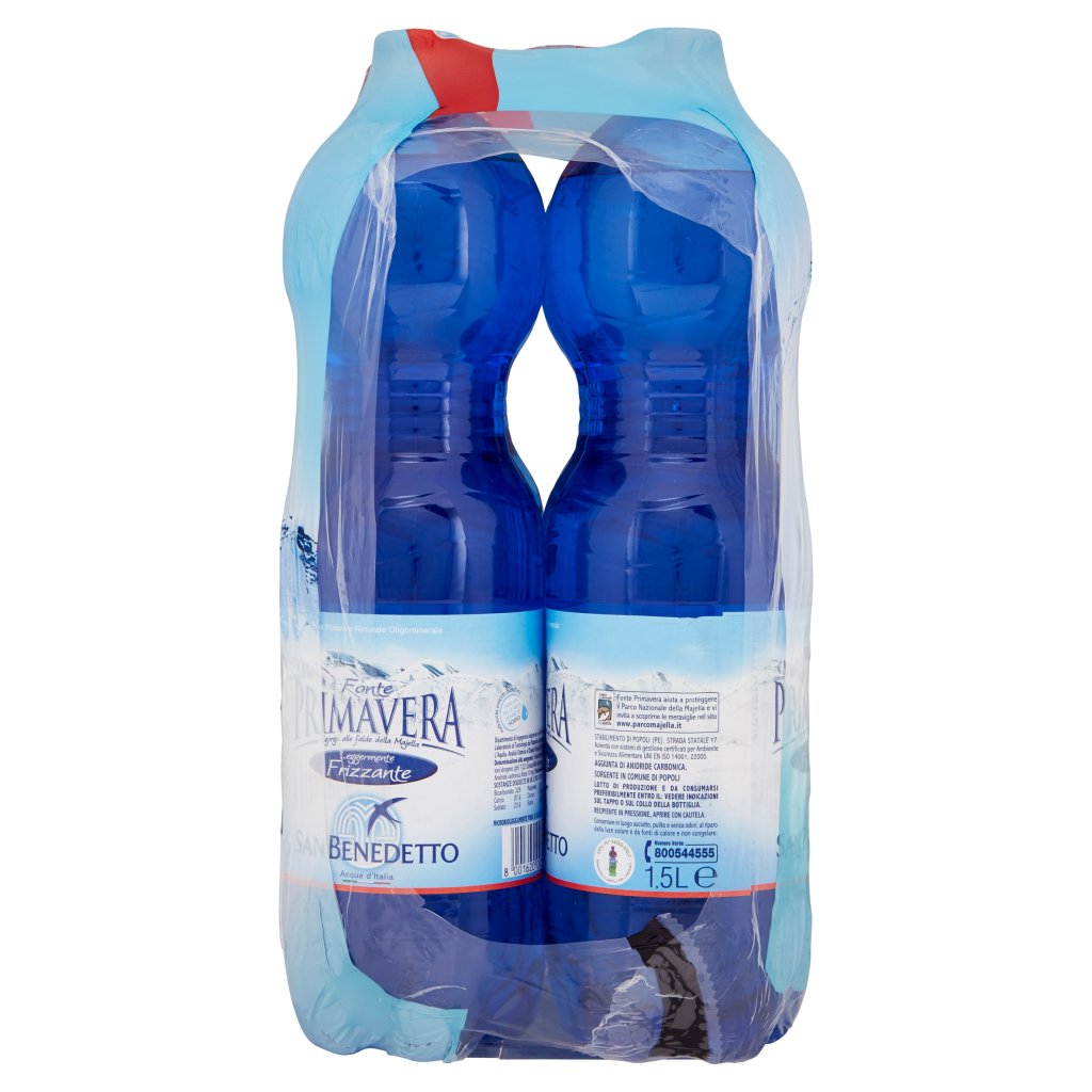 San Benedetto Fonte Primavera Leggermente Frizzante 6x1,5l