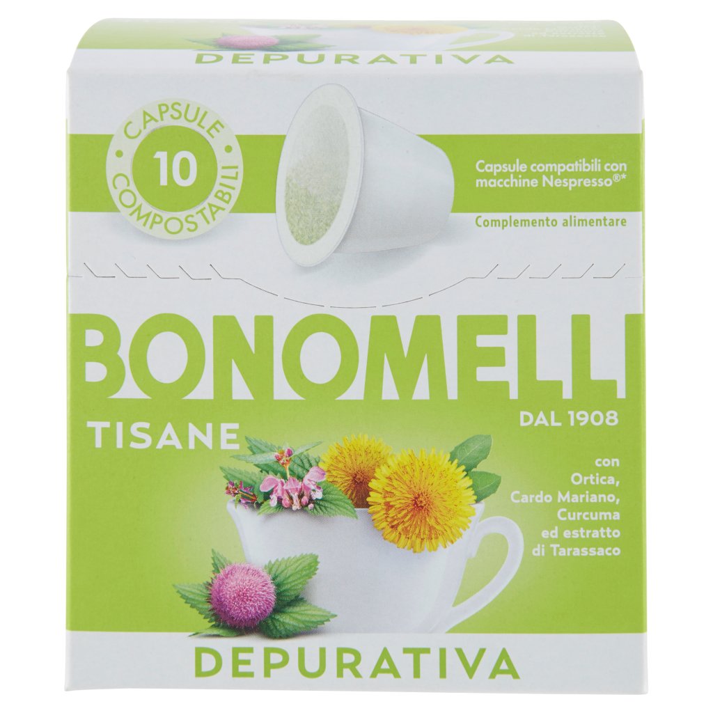 Bonomelli Tisane Depurativa 10 Capsule