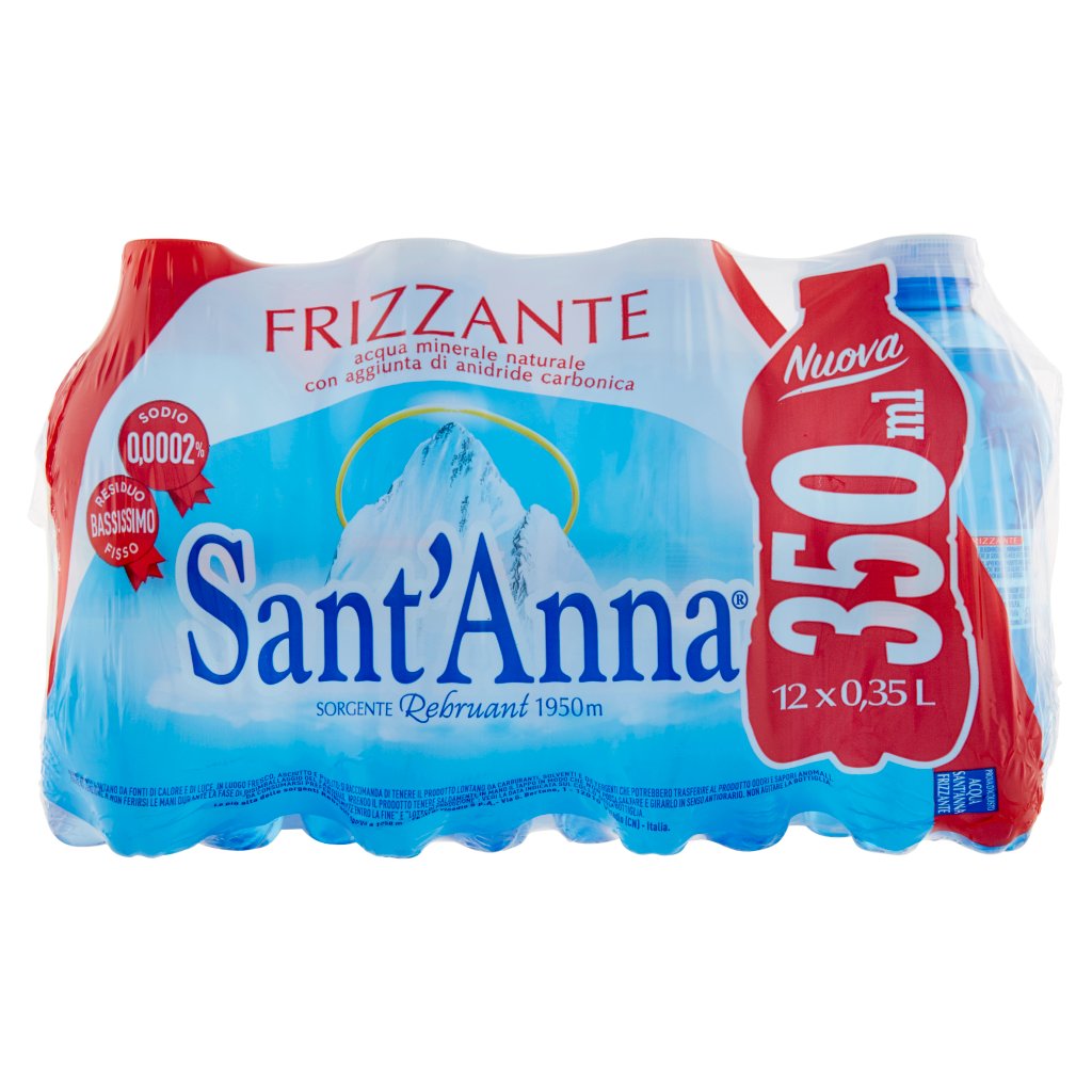 Sant'anna Frizzante Sorgente Rebruant Vinadio 12 x 0,35 l