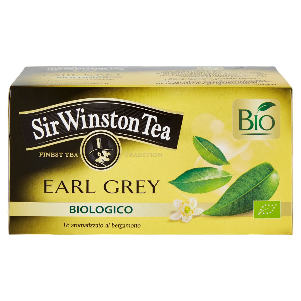 Sir Winston Tea Earl Grey Biologico 20 x 1,75 g | Supermercato24