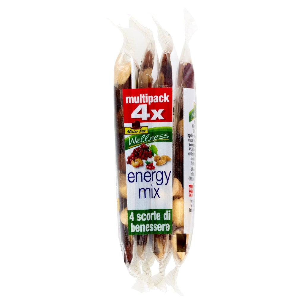 Mister Nut Wellness Energy Mix Multipack 4 x 25 g