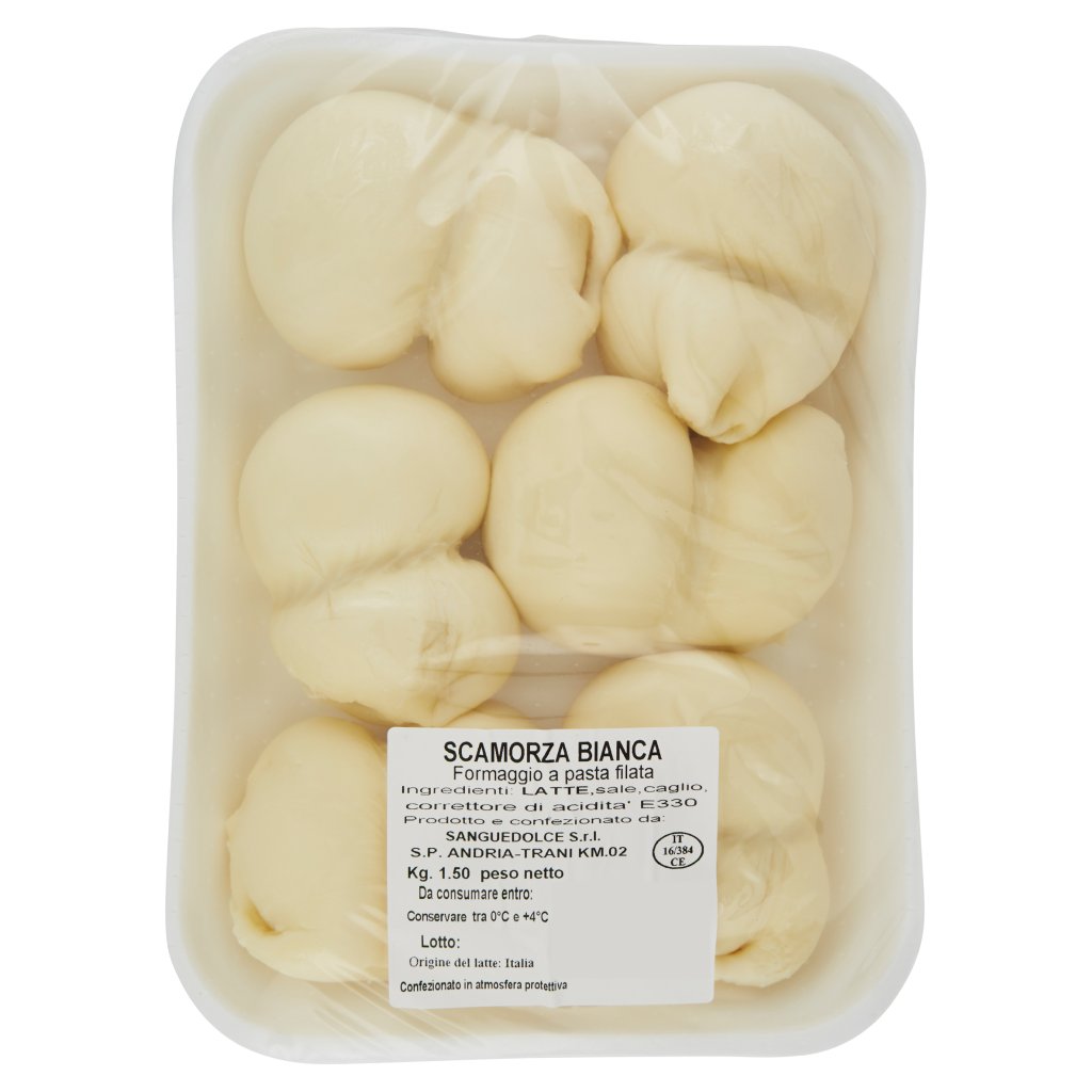 Scamorza Bianca Kg. 1.50