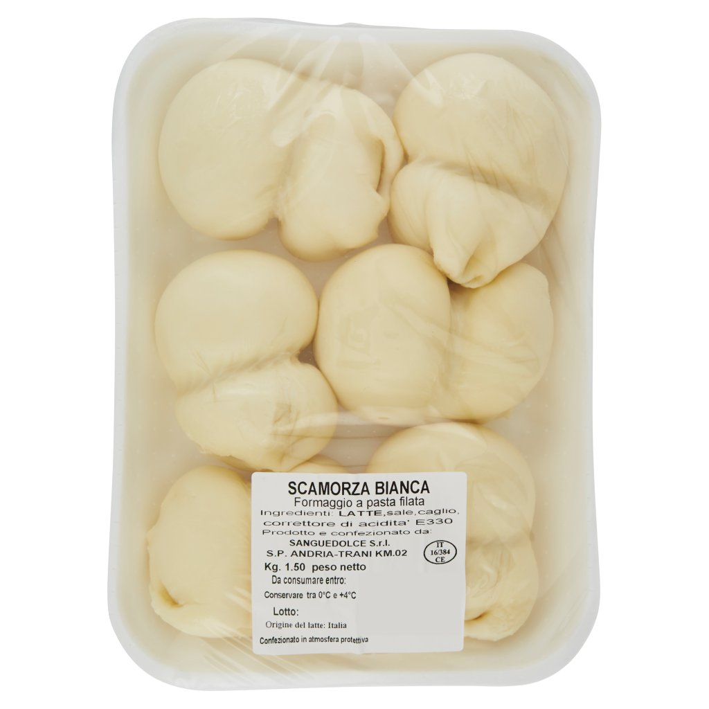 Scamorza Bianca Kg. 1.50