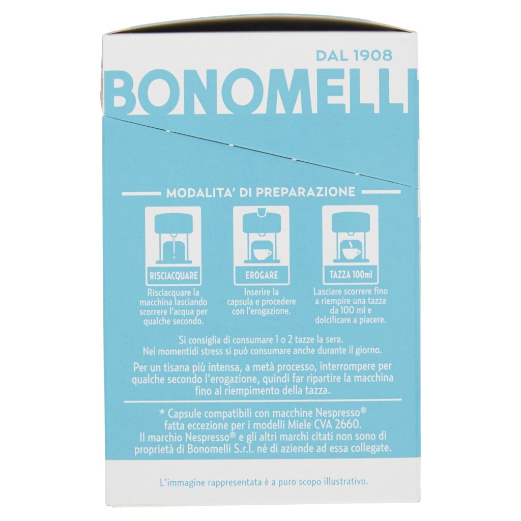 Bonomelli Tisane Rilassante 10 Capsule