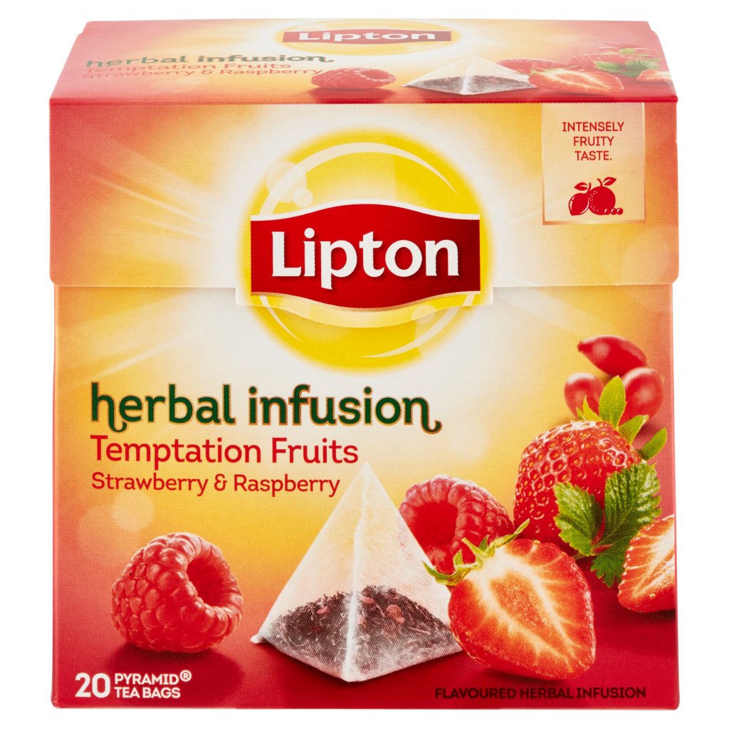 Lipton Infuso Fragola & Lampone 20 Filtri