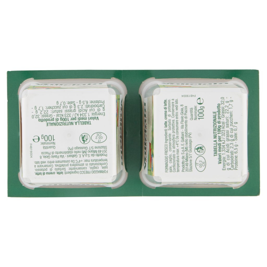 Vallelata Robiola Fresca 2 x 100 g
