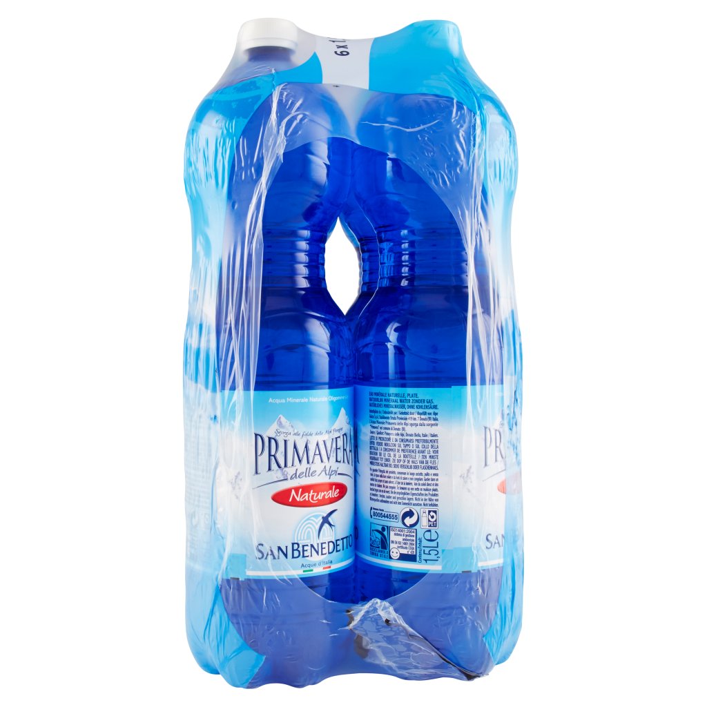 San Benedetto Primavera delle Alpi Naturale 6x1,5l