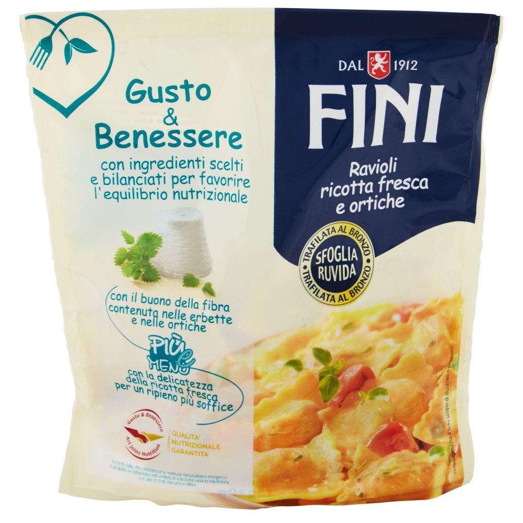 Fini Gusto & Benessere Ravioli Ricotta Fresca e Ortiche