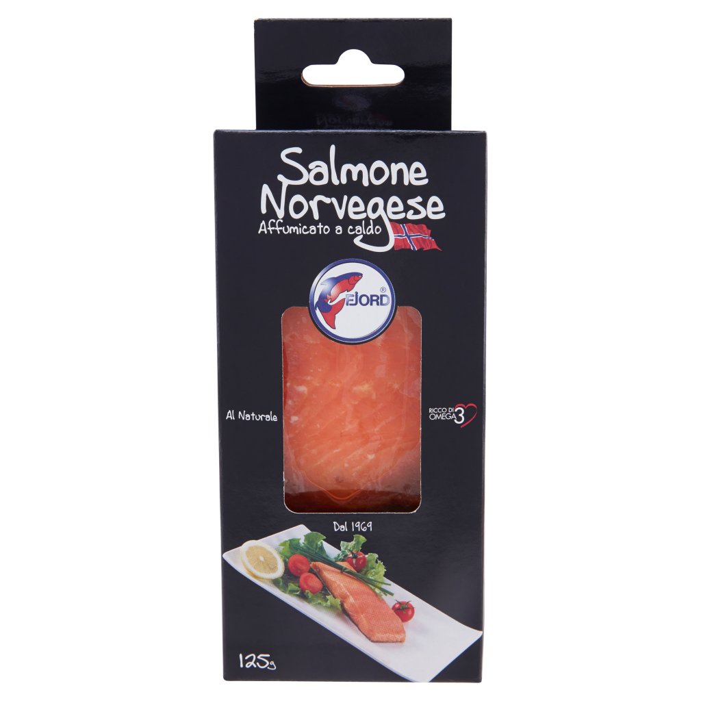 Fjord Salmone Norvegese al Naturale