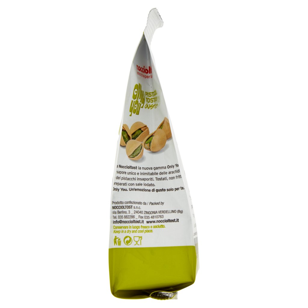 Noccioltost Only You Pistacchi Tostati Gusto + Gusto Leggero senza Sale