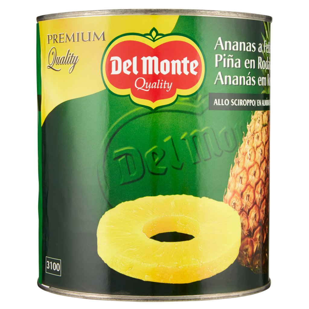 Del Monte Ananas a Fette allo Sciroppo