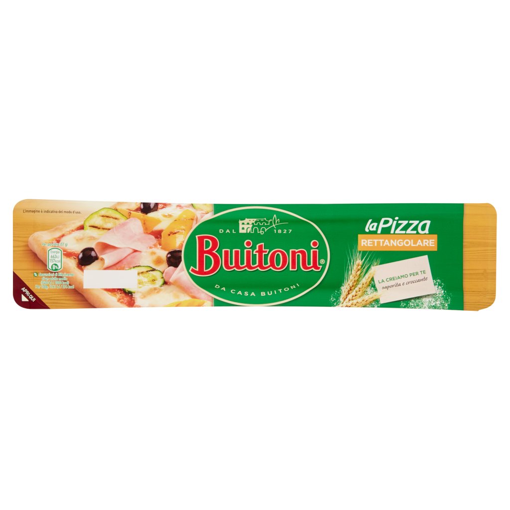 Buitoni Pizza Rettangolare Pasta per Pizza Fresca Stesa Rettangolare