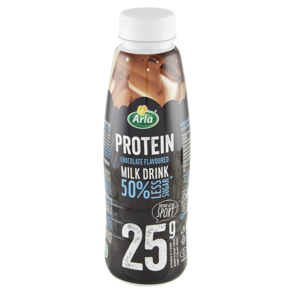 Arla Protein Chocolate Flavoured Milk Drink 50 Less Sugar