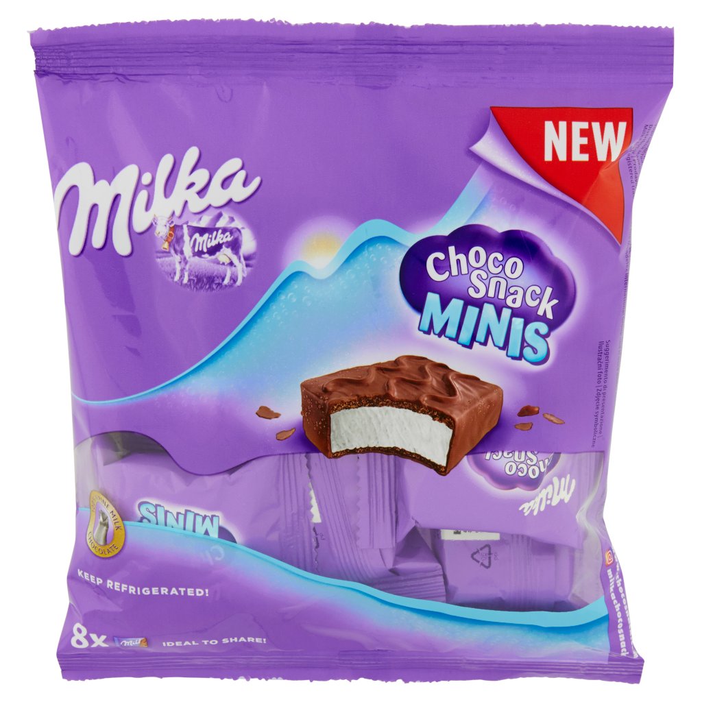 Milka Choco Snack Minis 8 x 16 g | Everli