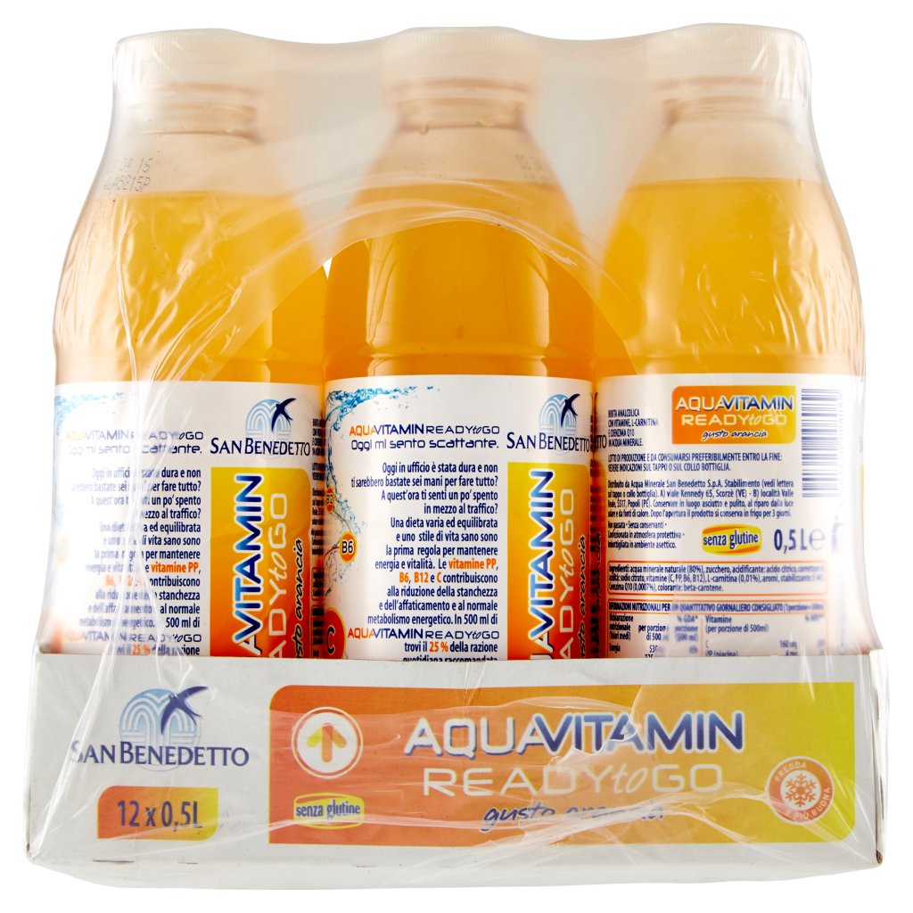 San Benedetto Aquavitamin Readytogo 12 x 0,5 l