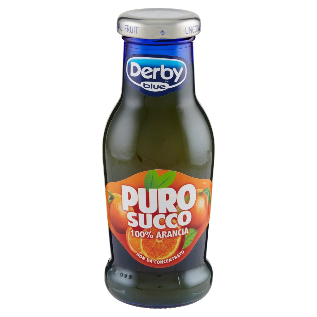 Derby Blue Puro Succo 100% Arancia 24 x 200 Ml