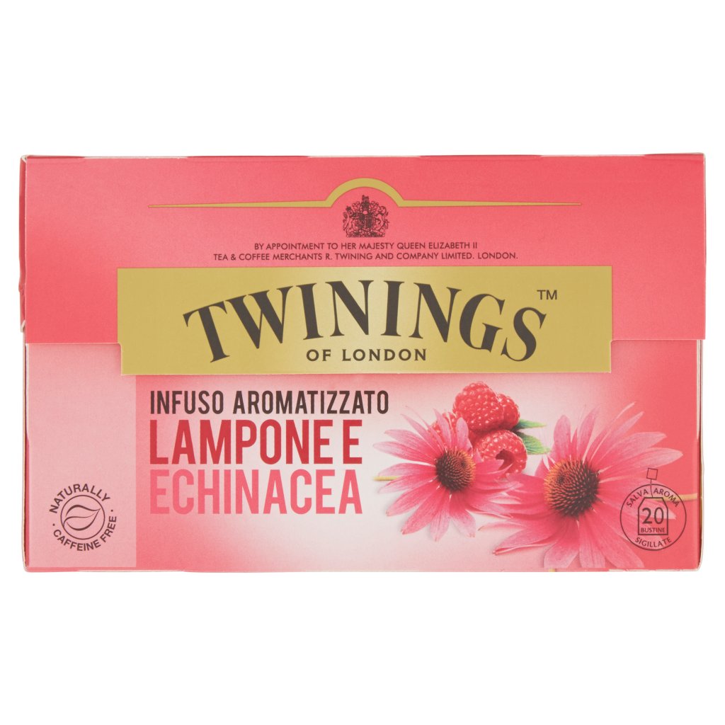 Twinings Infuso Aromatizzato Lampone e Echinacea