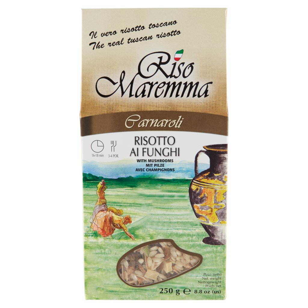 Riso Maremma Carnaroli Risotto ai Funghi