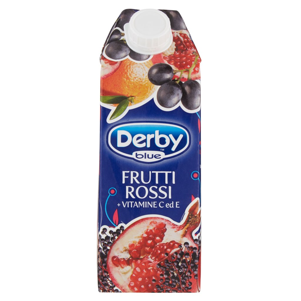 Derby Blue Frutti Rossi + Vitamine c Ed e