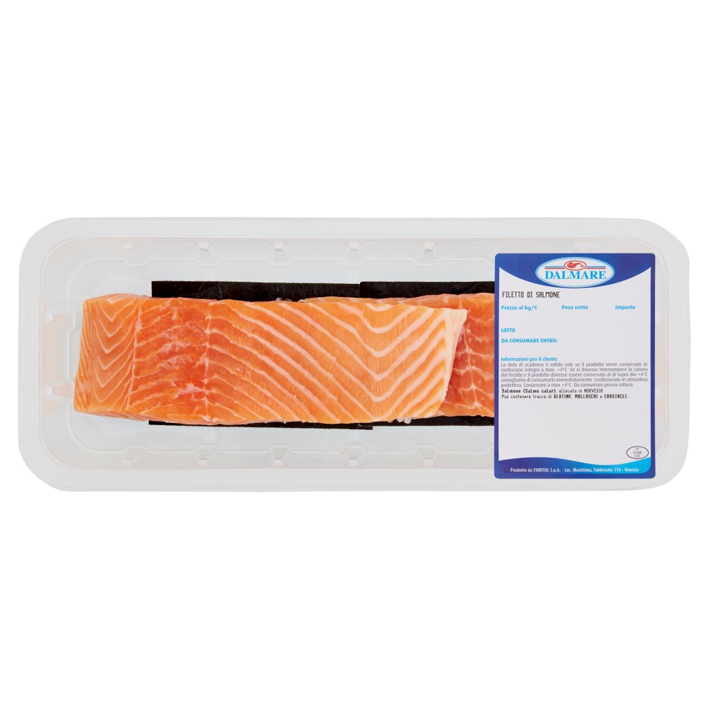 Dalmare Filetto di Salmone 0,500 Kg