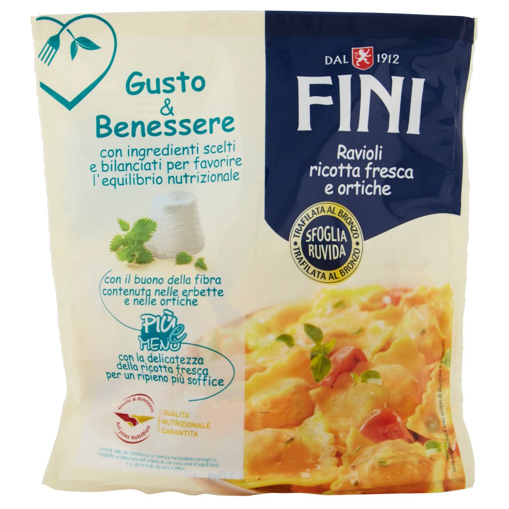 Fini Gusto & Benessere Ravioli Ricotta Fresca e Ortiche