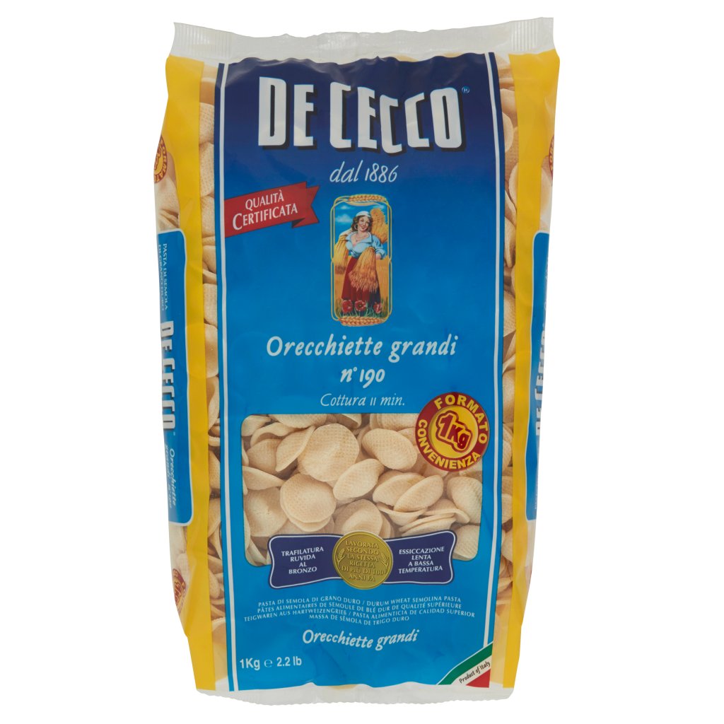 De Cecco Orecchiette Grandi N° 190