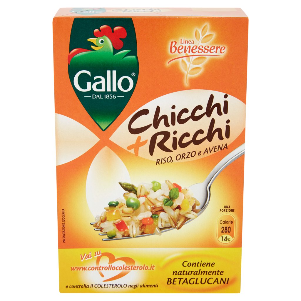 Gallo Chicchi+ricchi Riso, Orzo e Avena