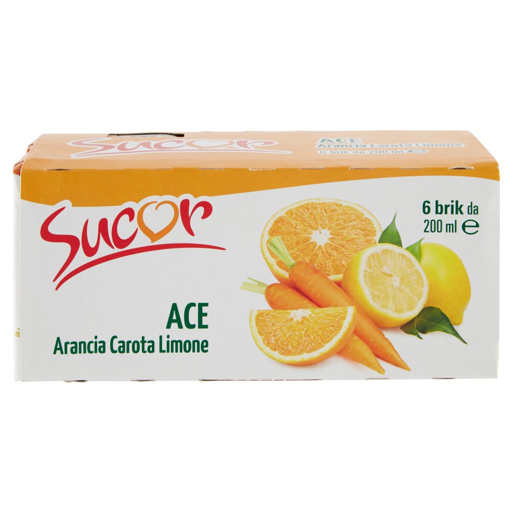 Sucor Ace Arancia Carota Limone