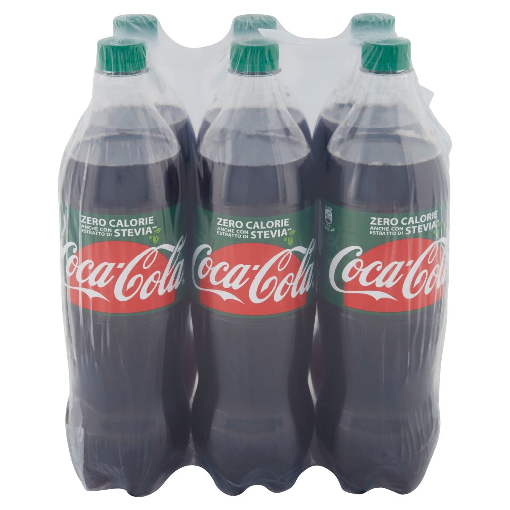 Coca Cola con Estratto di Stevia Zero Calorie