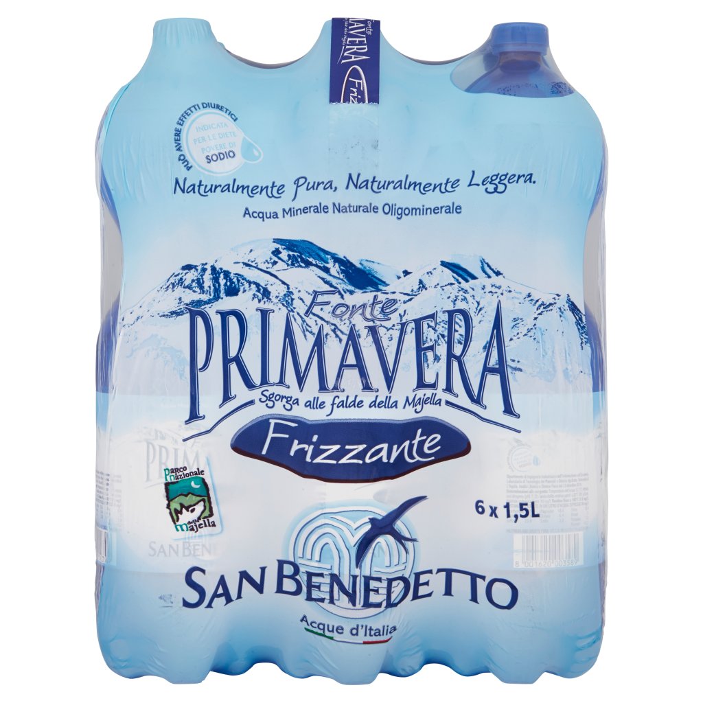 San Benedetto Fonte Primavera Frizzante 6x1,5l