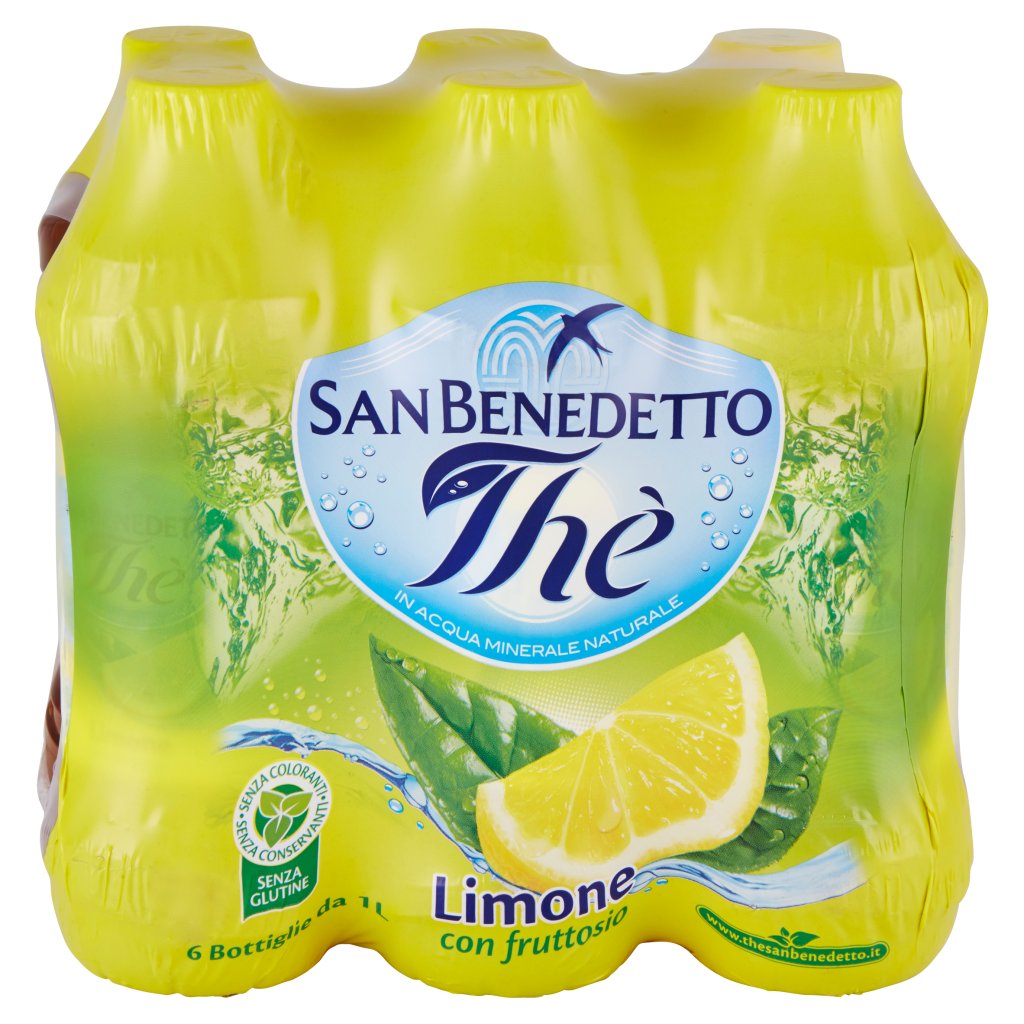 San Benedetto Thè Limone  6 x 1 l