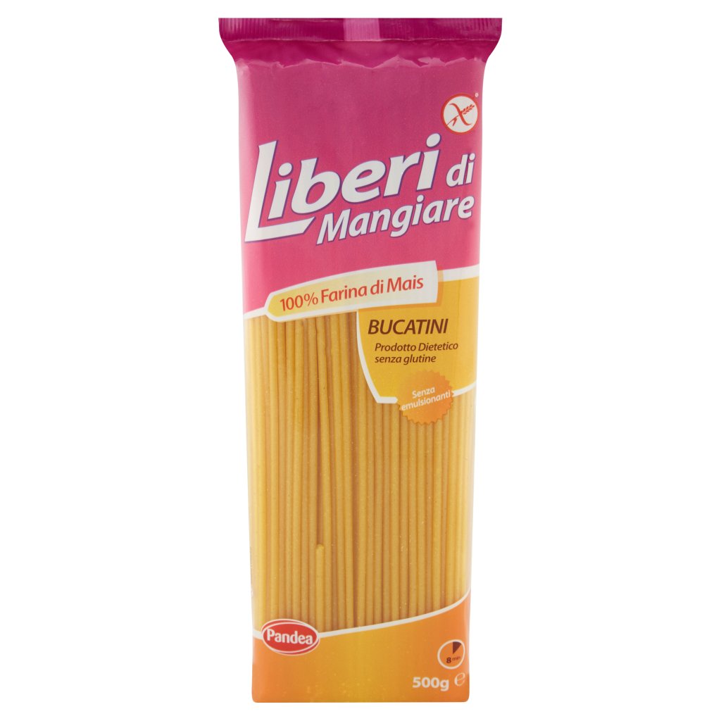 Liberi di Mangiare 100% Farina di Mais Bucatini