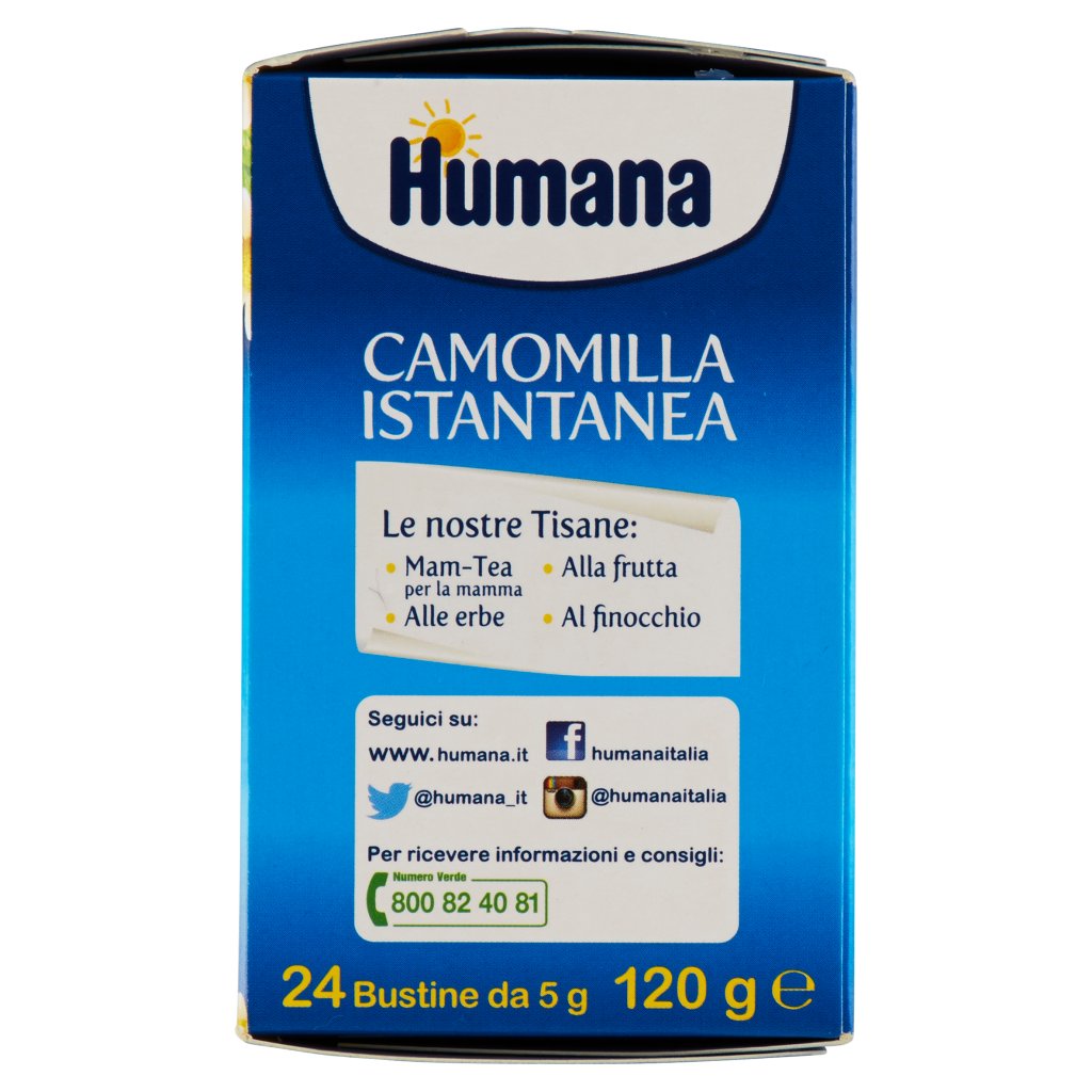 Humana Camomilla Istantanea 24 Bustine