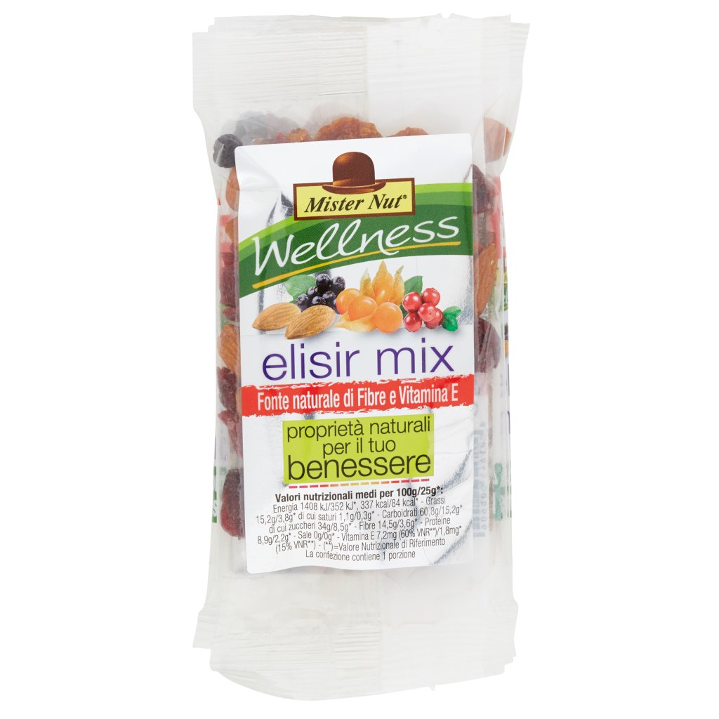 Mister Nut Wellness Elisir Mix Multipack 4 x 25 g